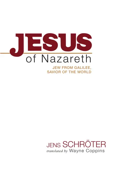 Jesus of Nazareth book cover
