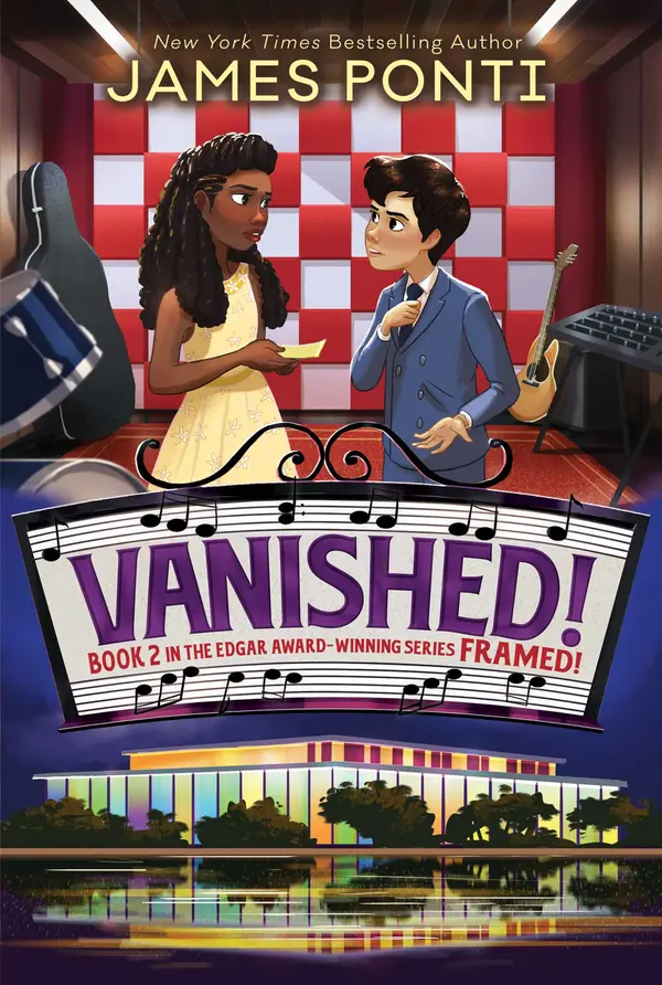 Vanished! by James Ponti cover