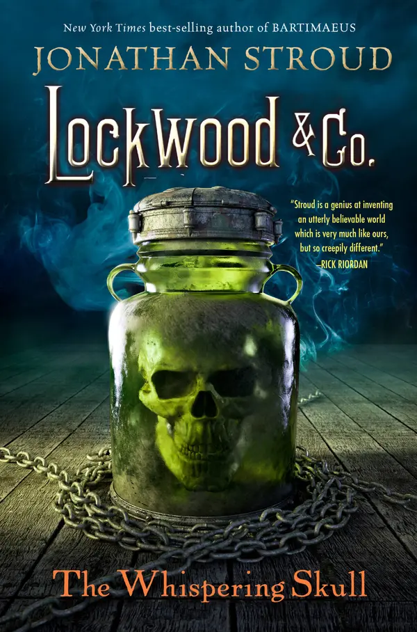 Lockwood & Co.: The Whispering Skull by Jonathan Stroud cover