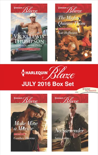 Harlequin Blaze July 2016 Box Set book cover