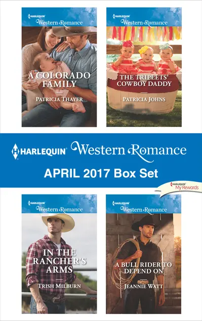 Harlequin Western Romance April 2017 Box Set book cover