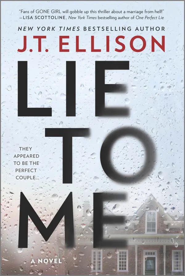 Lie to Me by J.T. Ellison cover