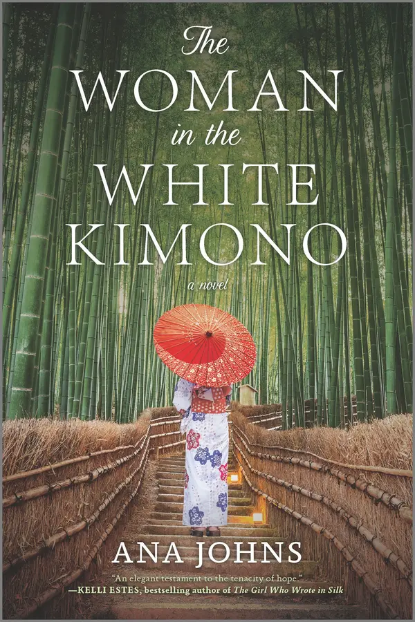The Woman in the White Kimono by Ana Johns cover