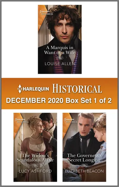 Harlequin Historical December 2020 - Box Set 1 of 2 book cover
