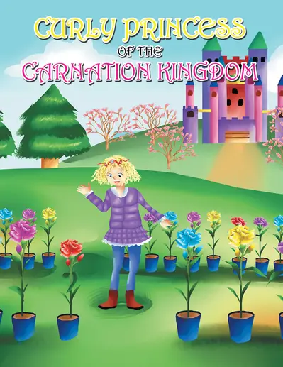 Curly Princess of the Carnation Kingdom book cover