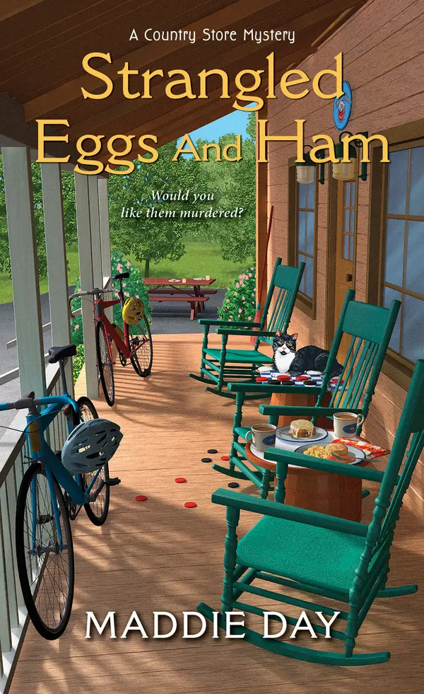 Strangled Eggs and Ham by Maddie Day cover