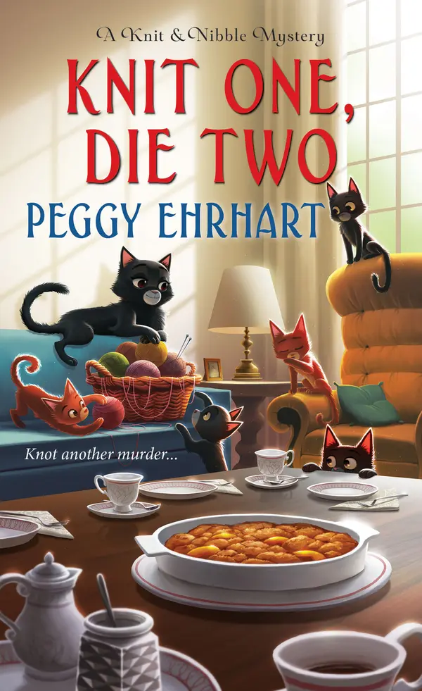 Knit One, Die Two by Peggy Ehrhart cover