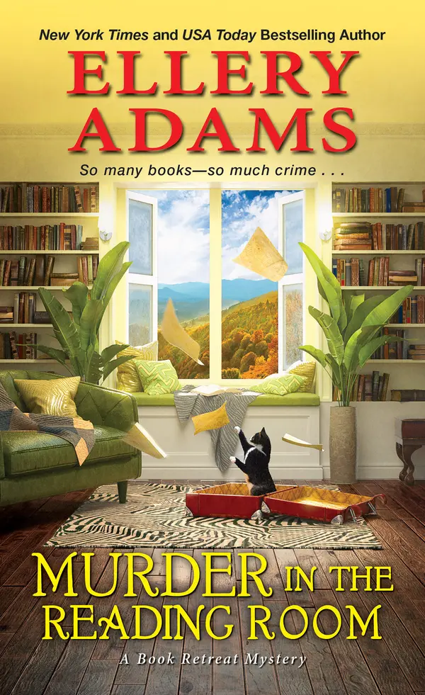 Murder in the Reading Room by Ellery Adams cover