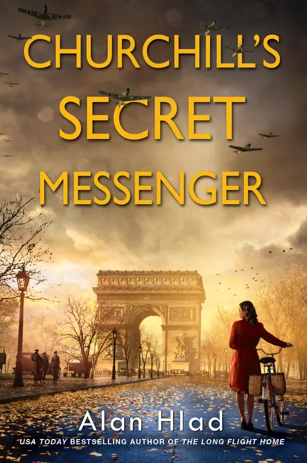 Churchill's Secret Messenger by Alan Hlad cover