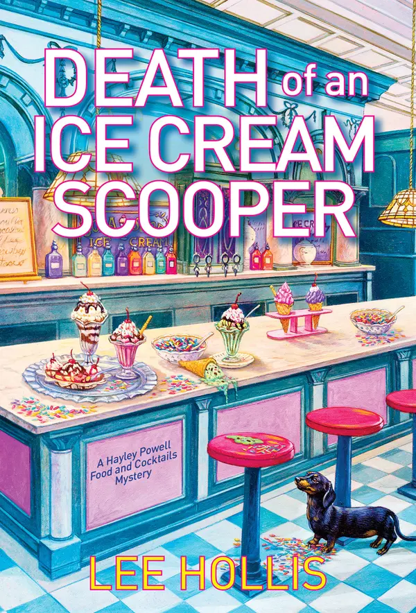Death of an Ice Cream Scooper by Lee Hollis cover