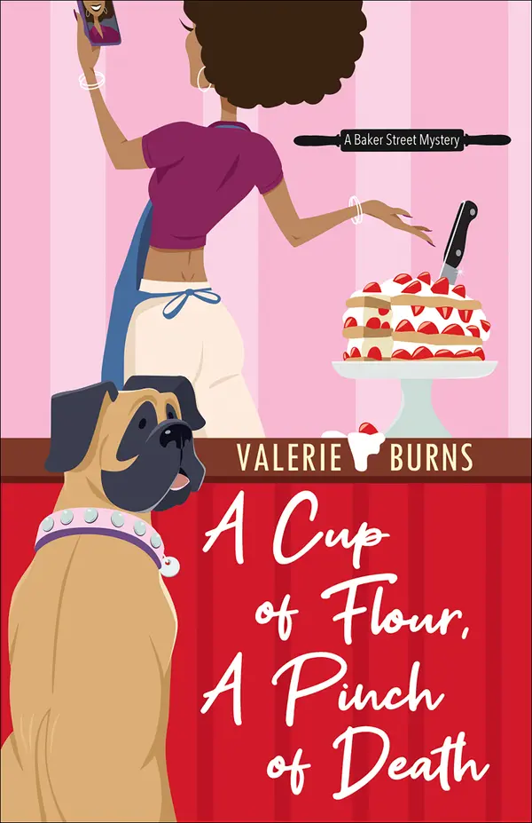 A Cup of Flour, A Pinch of Death by Valerie Burns cover