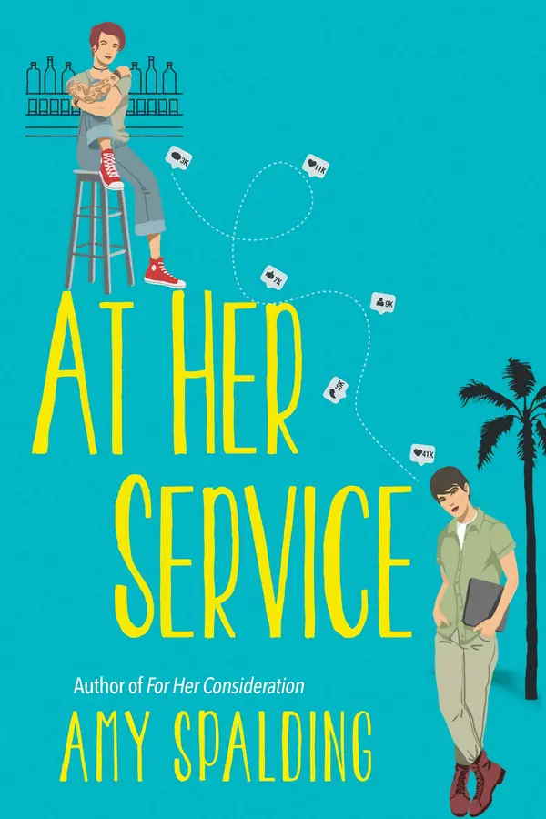 At Her Service by Amy Spalding cover