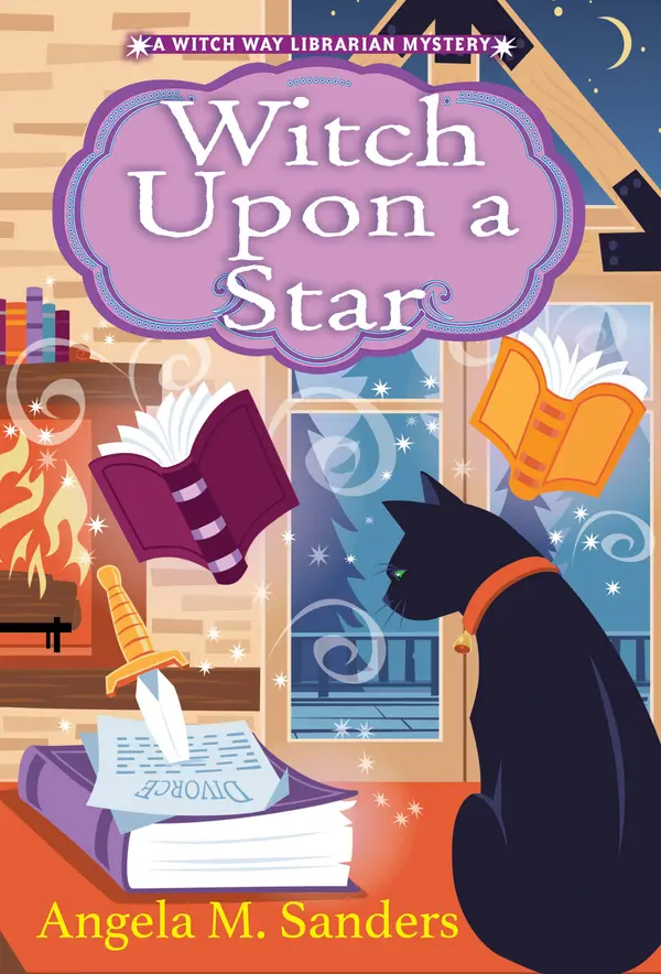 Witch upon a Star by Angela M. Sanders cover