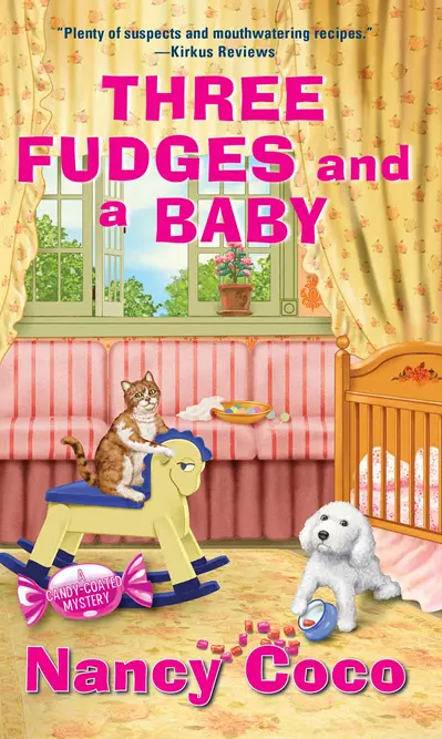Three Fudges and a Baby book cover