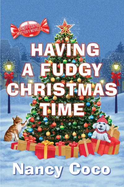 Having a Fudgy Christmas Time book cover