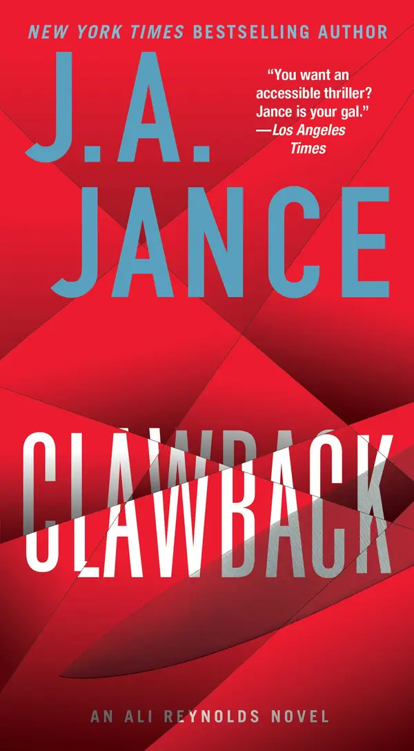 Clawback by J.A. Jance cover