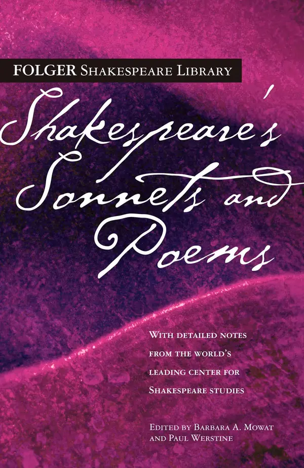 Shakespeare's Sonnets & Poems by William Shakespeare, Dr. Barbara A. Mowat, Paul Werstine cover