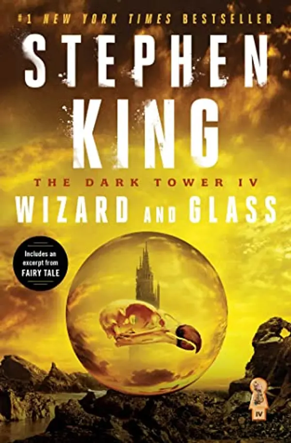The Dark Tower IV: Wizard and Glass (4) by Stephen         King cover
