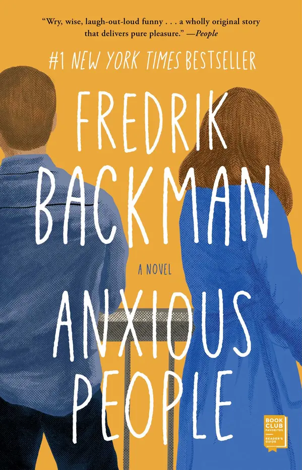 Anxious People by Fredrik Backman cover