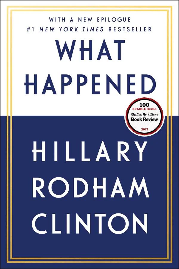 What Happened by Hillary Rodham Clinton cover