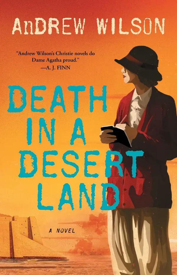 Death in a Desert Land by Andrew Wilson cover