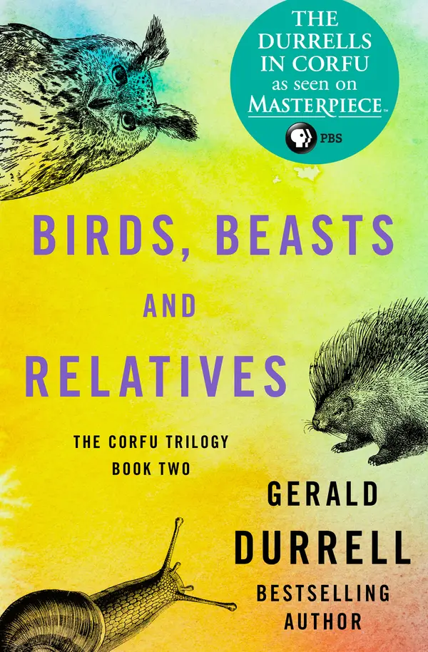 Birds, Beasts and Relatives by Gerald Durrell cover