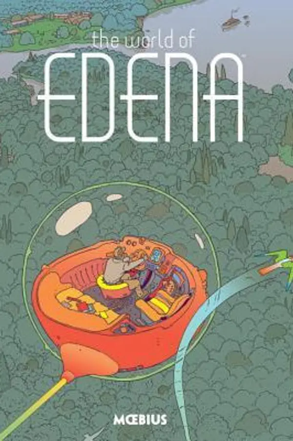The World of Edena by Mœbius cover