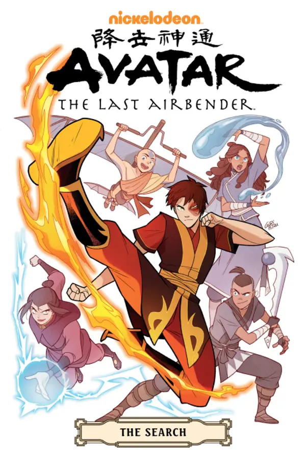 Avatar: The Last Airbender--The Search Omnibus by Gene Luen Yang cover