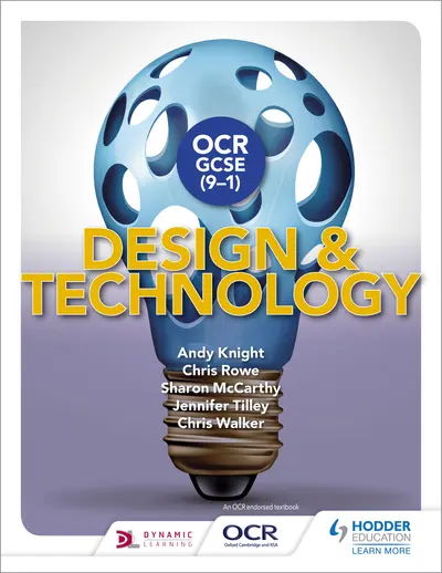 OCR GCSE (9-1) Design and Technology book cover