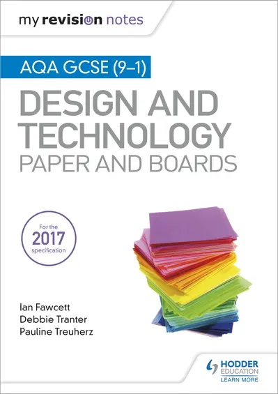 My Revision Notes: AQA GCSE (9-1) Design and Technology: Paper and Boards book cover