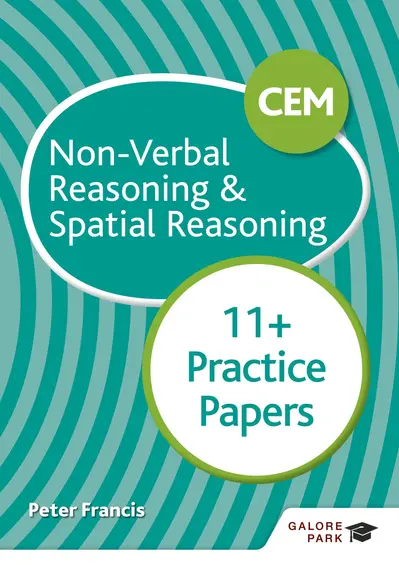 CEM 11+ Non-Verbal Reasoning & Spatial Reasoning Practice Papers book cover