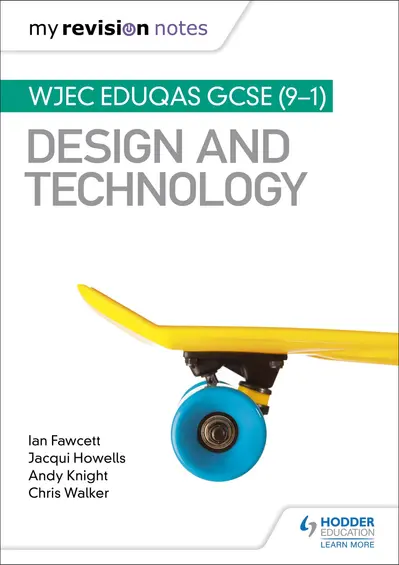 My Revision Notes: WJEC Eduqas GCSE (9-1) Design and Technology book cover