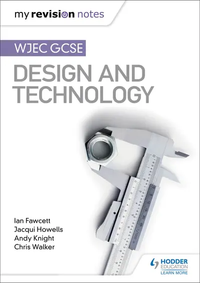My Revision Notes: WJEC GCSE Design and Technology book cover