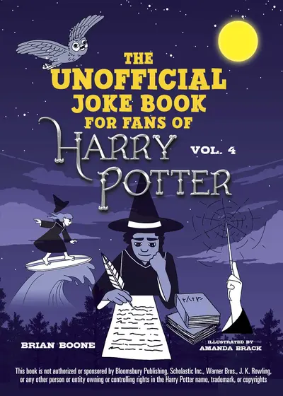 The Unofficial Joke Book for Fans of Harry Potter: Vol. 4 book cover