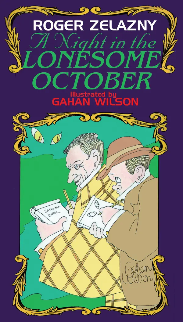 A Night in the Lonesome October by Roger Zelazny, Gahan Wilson cover