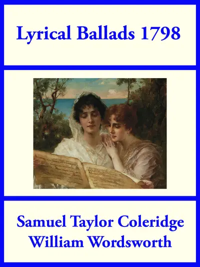 Lyrical Ballads 1798 book cover
