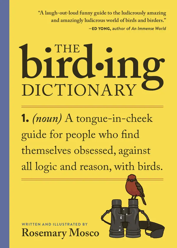 The Birding Dictionary by Rosemary Mosco cover