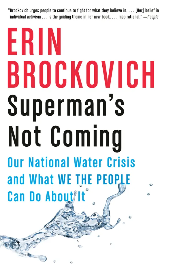Superman's Not Coming by Erin Brockovich cover