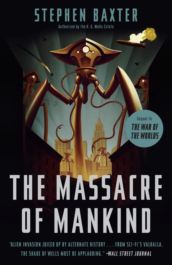 The Massacre of Mankind by Stephen Baxter cover