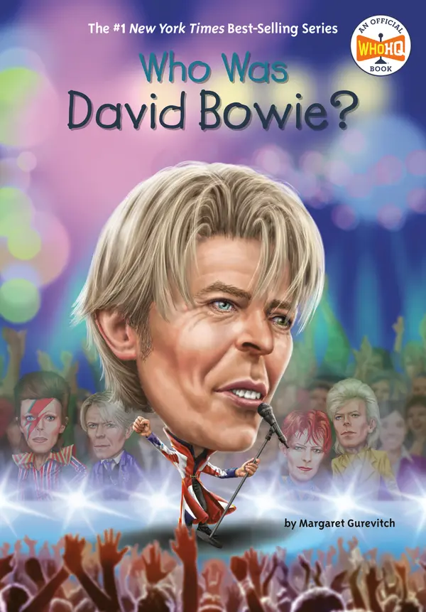 Who Was David Bowie? by Margaret Gurevich, Who HQ, Andrew Thomson cover
