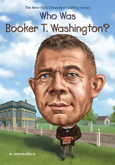 Who Was Booker T. Washington? book cover