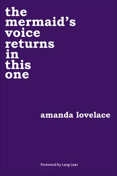 the mermaid's voice returns in this one book cover