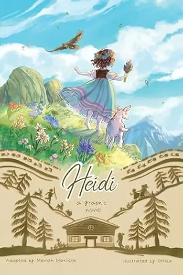 Heidi: A Graphic Novel by Mariah Marsden cover