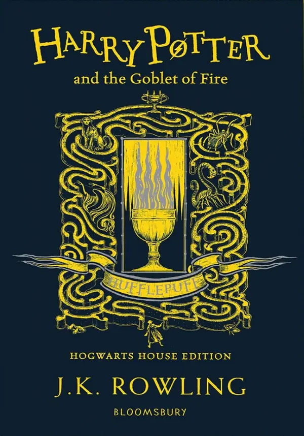Harry Potter and the Goblet of Fire - Hufflepuff Edition by J.K. Rowling cover