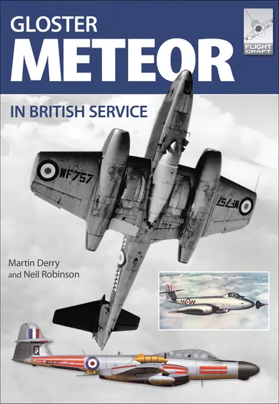 Gloster Meteor in British Service book cover