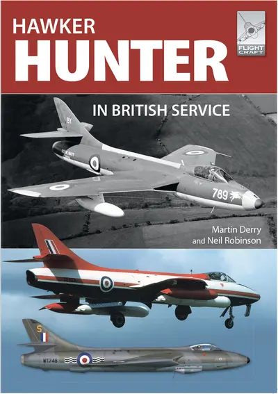 Hawker Hunter in British Service book cover