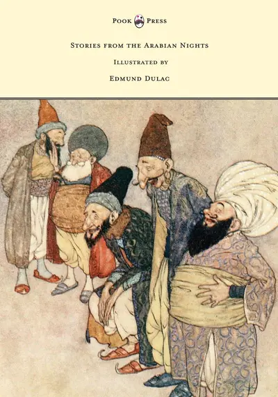 Stories from the Arabian Nights - Illustrated by Edmund Dulac book cover