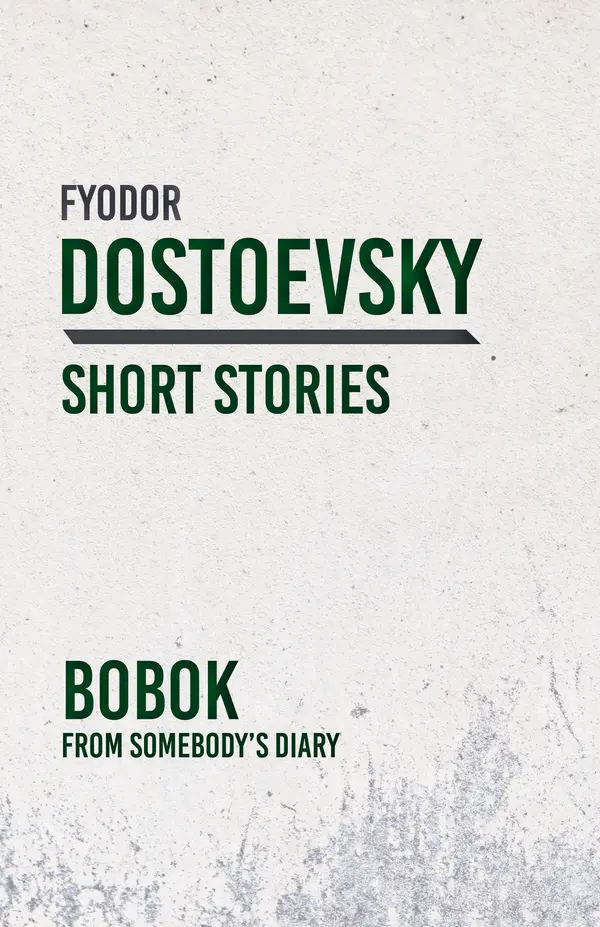 Bobok by Fyodor Dostoevsky cover