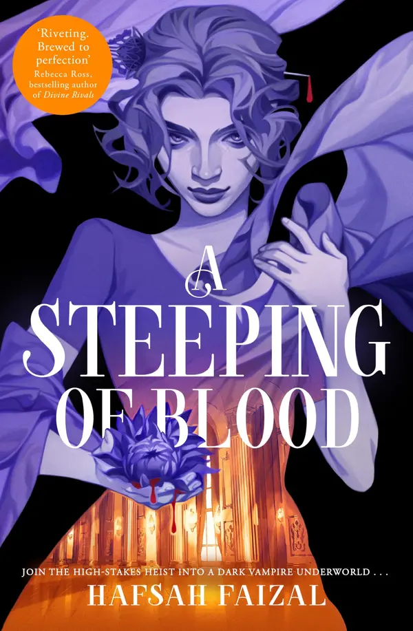 A Steeping of Blood by Hafsah Faizal cover