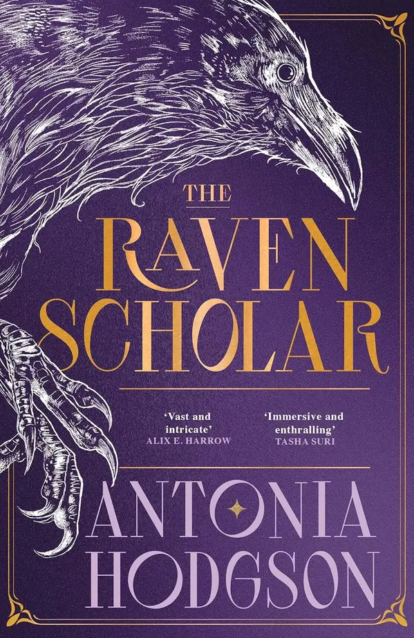 The Raven Scholar by Antonia Hodgson cover